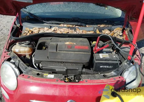 2012 Fiat 500 Pop z USA, uszkodzony, nr VIN 3C3CFFAR7CT335912